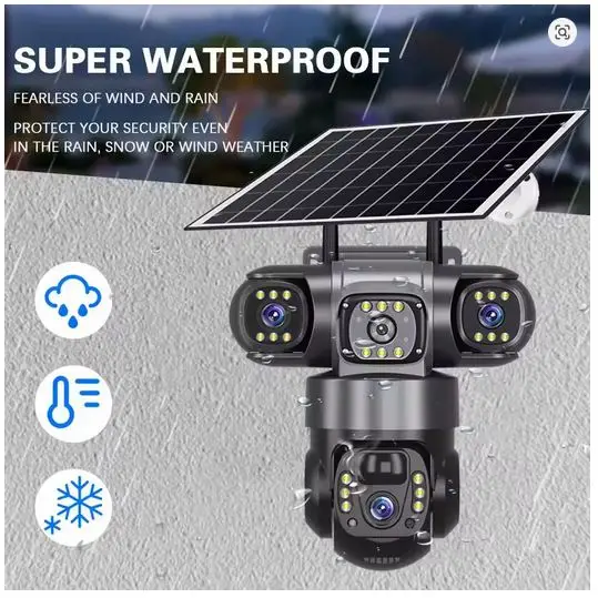 Camara Solar Ultra HD 4K Triple Lente-PTZ's photo #1